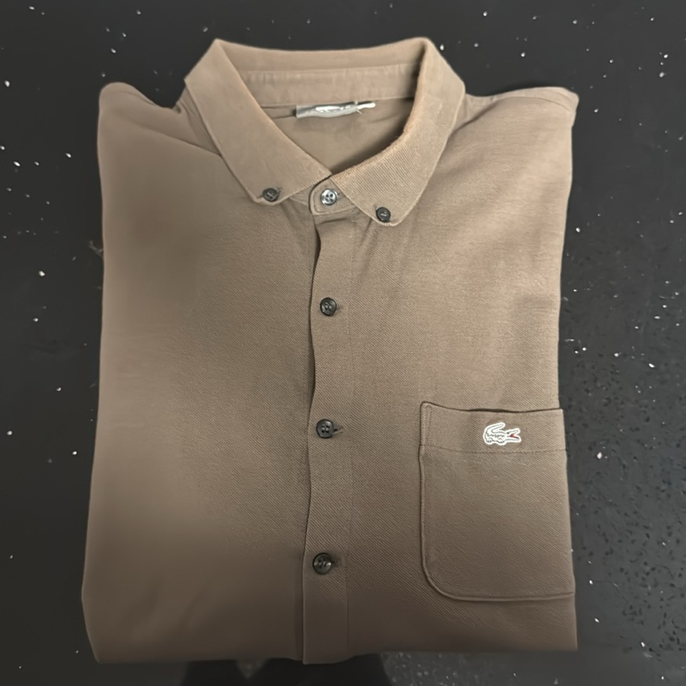 Lacoste men’s button down.